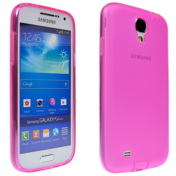 Samsung Galaxy S4 Mini Schutz Étui Etui En Silicone Tpu